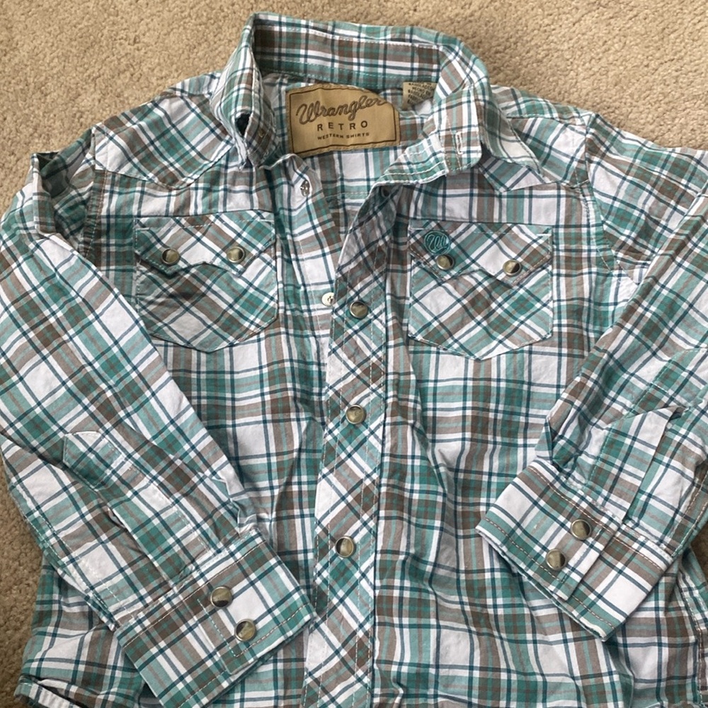 Wrangler’s retro western shirt